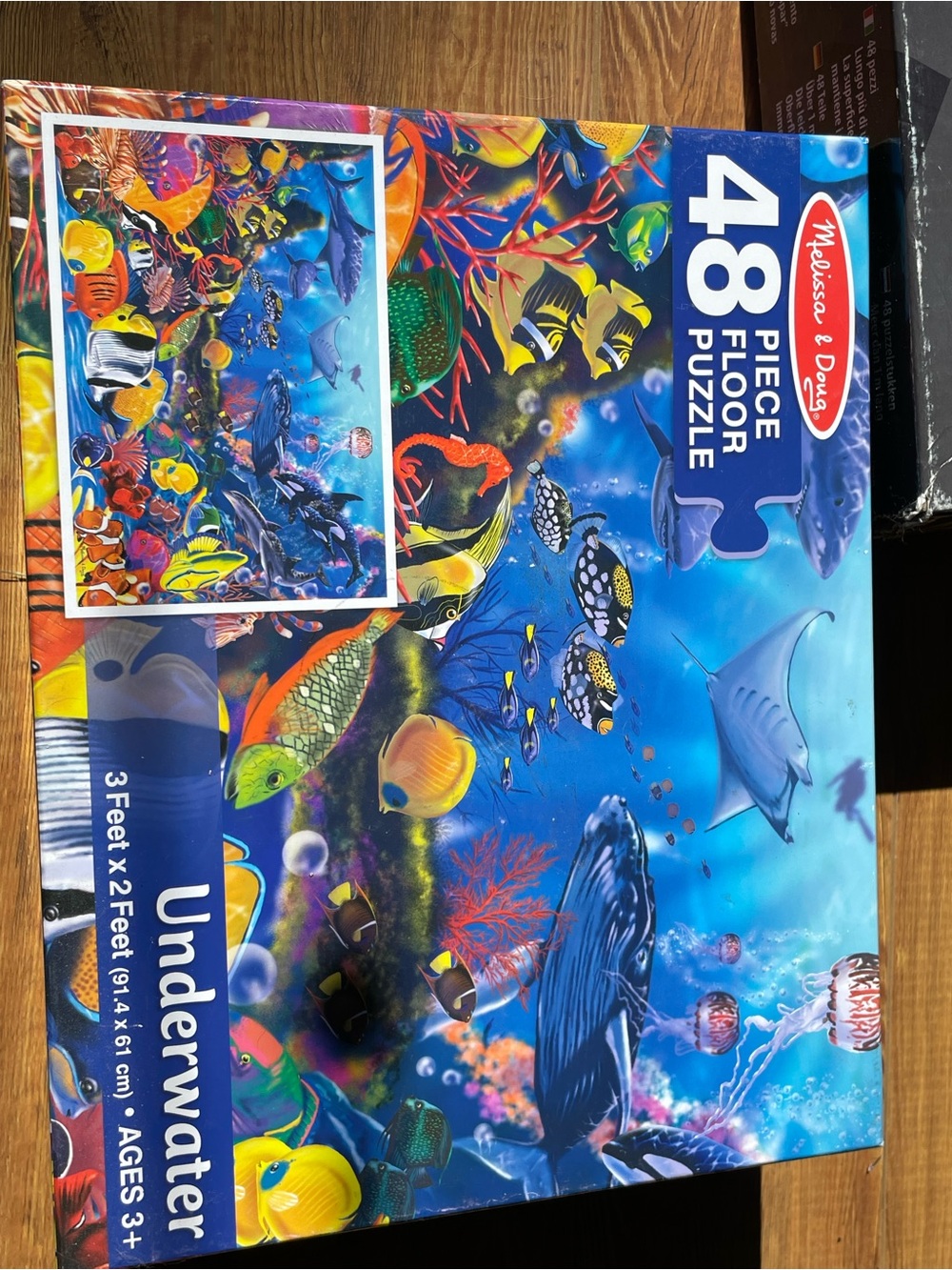 Melissa & Doug 48-Piece Underwater Floor Puzzle - Bright Ocean Colors